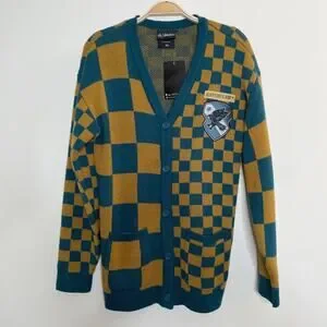 Box Lunch Sweaters Harry Potter Ravenclaw Checkered Womens